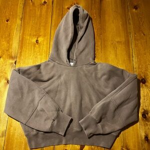 Abercrombie Cropped Sweatshirt (large)